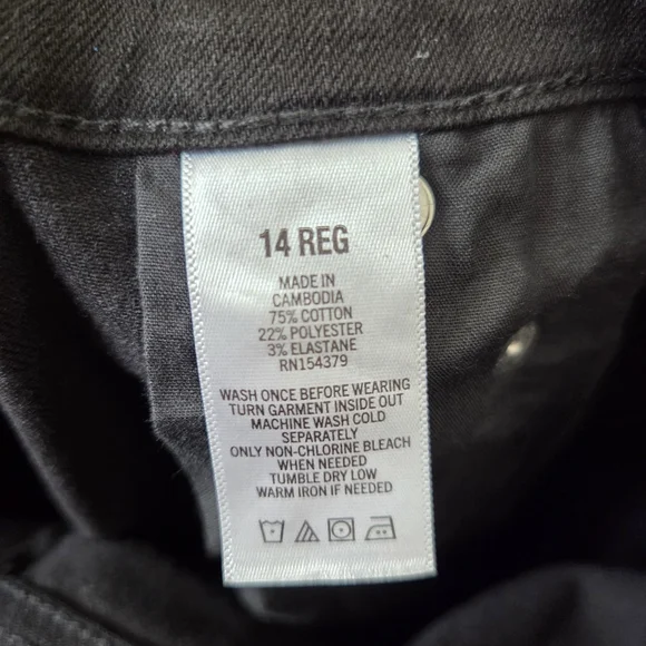 Aeropostale Black Distressed Skinny Jeans - Picture 8 of 8